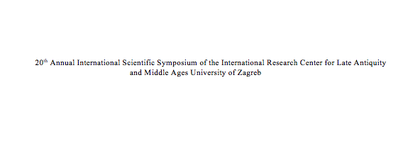 Scientific Symposium for Late Antiquity and Middle Ages