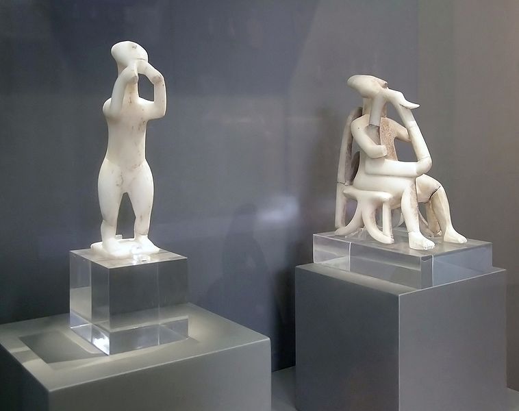 Cycladic figurines