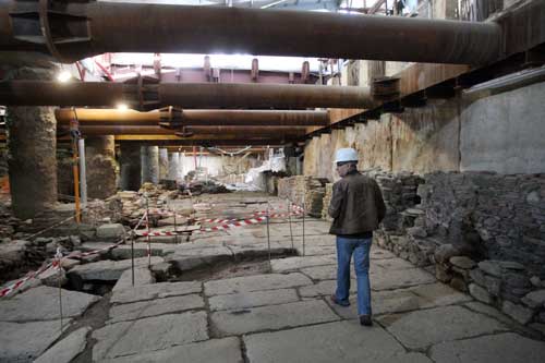Rescue excavations during construction of Thessaloniki’s metro network have revealed significant evidence of the city’s urban life from the 4th to 9th centuries.