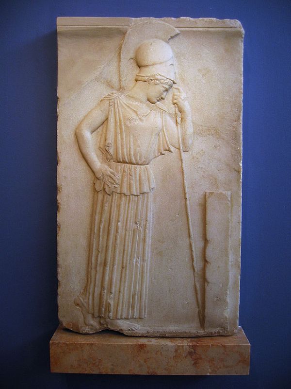 Relief of “Mourning Athena” from the Acropolis.