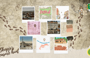 We’ve created ‘Skopje’s treasure hunt’ as a part of a joint Erasmus project