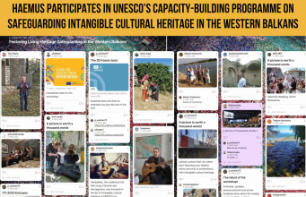 HAEMUS Participates in UNESCO’s Capacity-Building Programme on Safeguarding Intangible Cultural Heritage in the Western Balkans